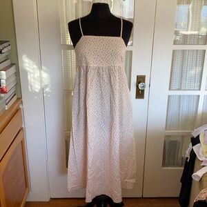 Madewell Light Pink Floral Dress